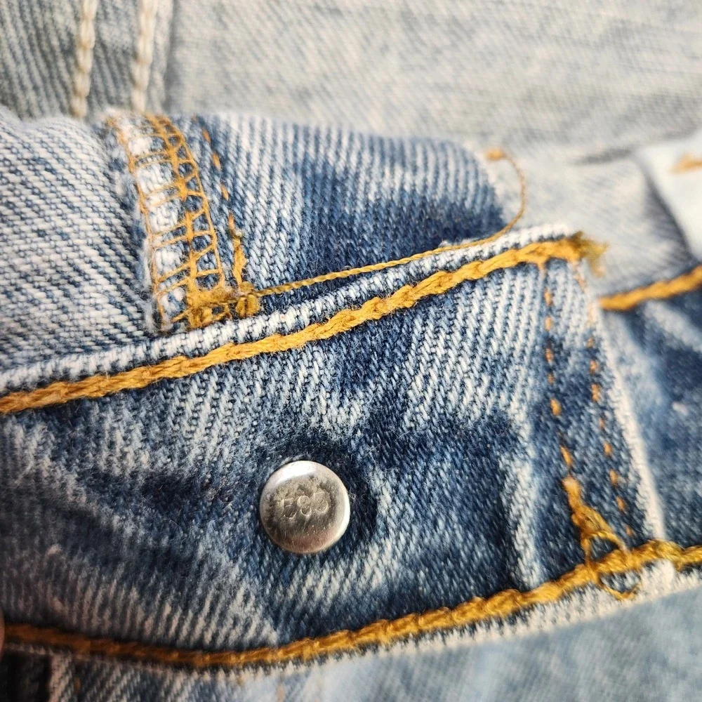Vintage Levis 567 Jeans Men 33x32 Extra Wide Leg USA MADE Baggy 90s Denim